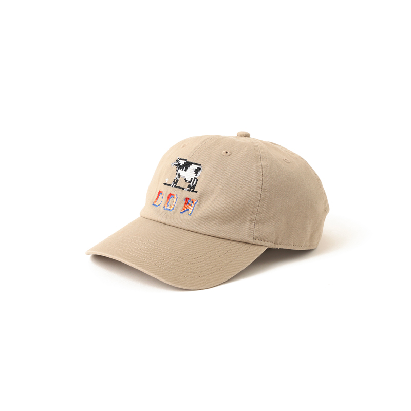 銭湯のススメ2025 / 大阪・関西編 COW CAP（BEIGE）